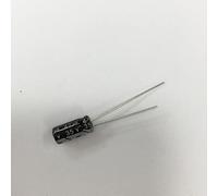 Accessoires électroniques 0.47 uF 1 UF 2.2 UF 6.8 UF 10 UF 22 UF 33 UF 47 UF 100 UF 220 UF 10 V 16 V 25 V 35 V 50 V 63 V 100 V 5*11 MM Condensateur électrolytique en aluminium Appareils électroniques