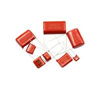 Accessoires électroniques 10 PIÈCES 63V 100V 250V 400V 450V 630V 2000V CBB Polypropylène Film Condensateur 101 103 104 105 125J 221 222 223 224 225 332 333 334 Appareils électroniques (Color : 400v22