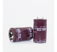 Accessoires électroniques 10 pièces condensateurs électrolytiques 450V 220UF 25 * 40mm condensateur de filtre 450V220UF 25X40MM Appareils électroniques