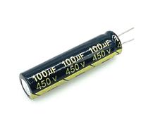 Accessoires électroniques 10 pièces/lot 100 UF 450 v 100 UF condensateur électrolytique en aluminium taille 13 * 50 20% Appareils électroniques