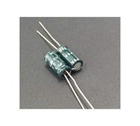 Accessoires électroniques 100pcs 1uF 50V SAMWHA NP 5x11mm 50V1uF Condensateur Électrolytique Bipolaire Appareils électroniques