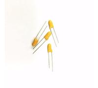 Accessoires électroniques 100PCS-500PCS 25V1UF DIP2 Condensateur au tantale 1UF 25V Appareils électroniques (Size : 200PCS)
