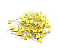 Accessoires électroniques 100pcs Film de sécurité en polypropylène 100V 1nF ~ 470nF 100nf 220nf 10nf 47nf 22nf 1nf 0.47uf 0.1uf Condensateur de correction) Appareils électroniques (Size : 22NF (223)