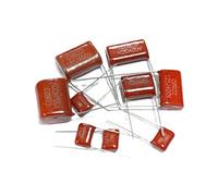 Accessoires électroniques 10pc 400V 224 474 334 394 474 564 684 754 824 103 223 333 473 683 104 154 105 125 205 155 175 185 J 400V CBB Condensateur 0.0UF NF Appareils électroniques (Size : 400V 824J