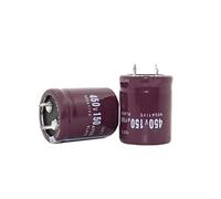 Accessoires électroniques 10PCS 450V150uF 25 * 30mm Condensateurs Électrolytiques 150UF 450V Appareils électroniques