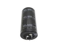 Accessoires électroniques 12pcs-2pcs 100v 8200uf Condensateur Électrolytique Radial 8200uf 100V 35x50mm Appareils électroniques (Size : 10PCS)
