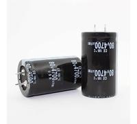 Accessoires électroniques 12PCS-2PCS 80v4700uf Condensateur Électrolytique Radial 4700uf 80V 30x50mm Appareils électroniques (Size : 12PCS)