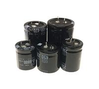 Accessoires électroniques 2/PCS 200V 250V 400V 450V Condensateur Électrolytique En Aluminium 47 68 82 100 120 150 180 220 270 330 390 470 560 680 1000 2200 3300 UF Appareils électroniques (Size : 450