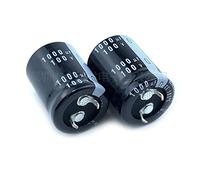 Accessoires électroniques 2 Pcs/Lot 1000 uF 100 V 100V1000 uF 22X25 22x30 22x35 22x40 25x25 25x30 Snap-in PSU Amplificateur Condensateur Appareils électroniques (Size : 100V1000uF 22x40)