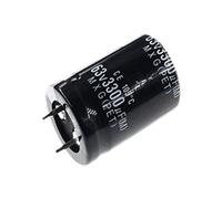 Accessoires électroniques 2 pièces-10 pièces 63V3300UF condensateur électrolytique en aluminium 3300UF 63V 22X30 22X35 25X30MM Appareils électroniques (Size : 25X30 10PCS)