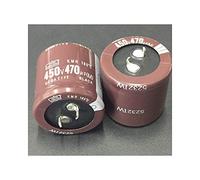 Accessoires électroniques 2 pièces 470uF 450V Nippon NCC KMR série 35x35mm composants de condensateur électrolytique en aluminium réduit 450V470uF Composant