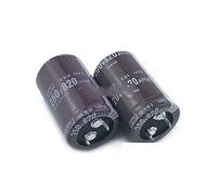 Accessoires électroniques 2 pièces 820 uF 200 V 820 uF 250 V 200v820 uF 250V820 uF 22X40/50 25X30/35/40/45/50 30x30/35 35x30 Condensateur PSU enfichable Appareils électroniques (Color : 200v820uf 25x