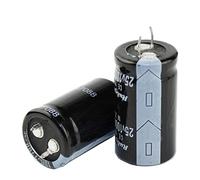 Accessoires électroniques 2 PIÈCES Condensateur Électrolytique 25V 35V 50V 63V 100V 200V 220V 250V 400V 450V 47UF 100UF 220UF 1000UF 6800UF 10000UF 15000UF 47000UF Appareils électroniques (Size : 250