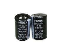 Accessoires électroniques 2 pièces/lot 200V2200UF 35 * 50 MM condensateurs électrolytiques en aluminium 200 V 2200 UF 35 * 50 MM Appareils électroniques (Size : 10PCS)