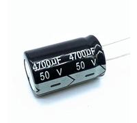 Accessoires électroniques 2 pièces/lot 50V 4700UF condensateur électrolytique en aluminium taille 22 * 35 4700UF 50V 20% Appareils électroniques