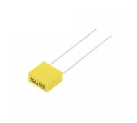 Accessoires électroniques 20 pièces 100NF 104J Condensateur de Correction 100V104J 100NF 0.1UF 100V 104 104J 5mmPolypropylène Sécurité Film Appareils électroniques