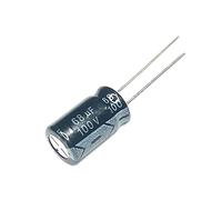 Accessoires électroniques 20 pièces 100V68UF 10x17mm Condensateurs Électrolytiques En Aluminium 100V 68UF 100wv 68mf 100vdc 68MFD 68uf100v 100v68mf 68mf100v 100v68MFD Appareils électroniques