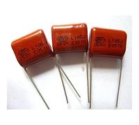 Accessoires électroniques 20pcs CBB 105 250V 105J CL21 1uF 1000nF P15 Condensateur Film Polypropylène Métallisé Appareils électroniques