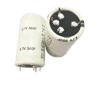 Accessoires électroniques 24PCS-2PCS 2.7V 360F 2.7V360F 360F 36 * 64MM Condensateur Condensateur Appareils électroniques (Size : 2.7V360F 2PCS)