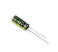 Accessoires électroniques 30 pièces/lot 2.2UF 50V condensateur électrolytique en aluminium 50V2.2UF 5X11MM plomb radial 30 pièces Appareils électroniques