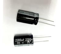 Accessoires électroniques 330 UF 470 UF 1000 UF 2200 UF 3300 UF 450 V 400 V 250 V 100 V 50 V 35 V 25 V 13 * 25 MM Condensateur Électrolytique En Aluminium Appareils électroniques (Size : 33UF 400V)