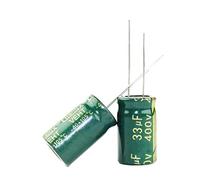Accessoires électroniques 400v33uf haute fréquence de longue durée de vie et faible résistance et condensateur électrolytique de puissance résistant à la chaleur 33 uf 400 v Appareils électroniques (
