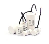 Accessoires électroniques 450V 3UF 4UF 5UF 6UF 8UF 10UF 12UF 15UF 18UF 20UF 25UF 30UF 35UF 40UF 45UF 50UF Condensateurs de fonctionnement du moteur 450VAC Appareils électroniques (Size : 8UF)