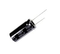 Accessoires électroniques 5 pièces 100V680UF 16x30mm condensateurs électrolytiques en aluminium 100V 680UF 100wv 680mf 100vdc 680MFD Appareils électroniques