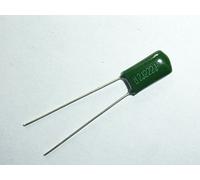 Accessoires électroniques 500 pièces 630V 0.0022uf 2.2nF 2200pF 2J222J ± 5% condensateurs à film Mylar radiaux Appareils électroniques
