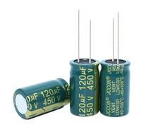 Accessoires électroniques 50PCS-10PCS 450V120UF 120UF 450V Condensateur électrolytique 18 * 30MM Appareils électroniques (Size : 20PCS)