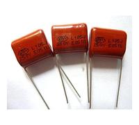 Accessoires électroniques 50pcs CBB 105 250V 105J CL21 1uF 1000nF P15 condensateur à Film de polypropylène métallisé Appareils électroniques