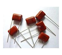 Accessoires électroniques 50pcs CBB Condensateur 105 100V 105J 1uF 1000nF P10 CL21 Condensateur Film Polypropylène Métallisé Appareils électroniques