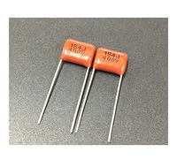 Accessoires électroniques 50pcs condensateur CBB 154 400V 154J 0.15uF 150nF P10 CBB21 condensateur à Film polypropylène métallisé Appareils électroniques