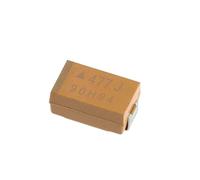 Accessoires électroniques 50PCS D 470UF 6.3V 6V 477J 7343 Condensateur au tantale CMS Appareils électroniques