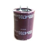 Accessoires électroniques 5pcs 100V 4700uf Condensateur Électrolytique Radial 4700UF 100V 35x50mm Appareils électroniques