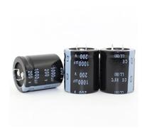 Accessoires électroniques 5PCS-20PCS 200V1000UF Condensateur électrolytique dur 1000UF 200V 30 * 35MM Appareils électroniques (Size : 10PCS)