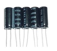 Accessoires électroniques 5pcs 80uF 330V Condensateur Flash Photo 11x28mm 330V80uF Condensateurs PH Appareils électroniques