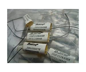 Accessoires électroniques Amplificateur à Tube MIT M ulti C ap PPFXS série 400V 0.1UF, condensateur Audio couplé à pied en cuivre, sans électrode, 1 pièces Appareils électroniques