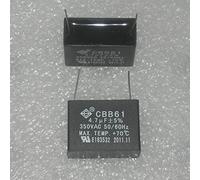 Accessoires électroniques CBB61 350v4.7uf 475k 350vac AC Off condensateur à Film de Machine en platine sans électrode 10 pièces Appareils électroniques