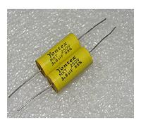 Accessoires électroniques Condensateur à Film de Division de fréquence à broche axiale en cuivre MKT 250V 3.9uf 395j 1 pièces Appareils électroniques