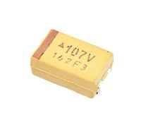 Accessoires électroniques Condensateur au tantale SMD 7343 D Type 35V 100UF Impression 107V Spot Appareils électroniques (Size : 10pcs)