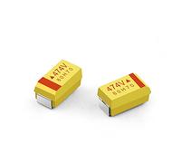 Accessoires électroniques Condensateur au tantale Type ABCD Condensateur SMD 6.3V 10V 16V 25V 35V 50V 3216 3528 6032 7343 100UF 0.22UF 1UF 4.7UF Appareils électroniques (Size : D 25V100UF 107 x1)
