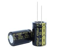 Accessoires électroniques Condensateur électrolytique 1-100 pièces 63V condensateur 4700UF 3300UF condensateur électrolytique 2200UF 1000UF 470UF 330UF 220UF condensateur de démarrage 100UF 47UF 2200U