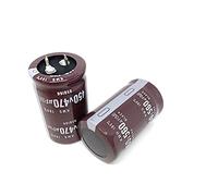 Accessoires électroniques Condensateur électrolytique 1 pièces 200V 250V 400V 450V Condensateur électrolytique en aluminium 47 68 82 100 120 150 180 220 270 330 390 470 560 680 820 1000 2200 3300 UF A
