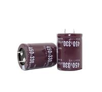 Accessoires électroniques Condensateur électrolytique 1 pièces 330 UF 450 V 30x40 MM 450V330 UF condensateur électrolytique en aluminium Appareils électroniques