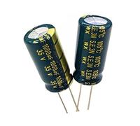Accessoires électroniques Condensateur électrolytique 1 pièces 35V 1000UF 10 * 20mm 1000UF 35V condensateur pélectrolytique Ower alimentation cristal haute fréquence Appareils électroniques