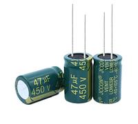 Accessoires électroniques Condensateur électrolytique 1 pièces Condensateur électrolytique haute fréquence 20% 6.3V 10V 16V 25V 50V 100V 400V 450V 1500UF 3300uf 4700uf 22uf 8.2uf 470uf 2200uf 680uf Ap
