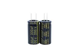 Accessoires électroniques Condensateur électrolytique 10 pièces Condensateur 25V 35V 50V 63V 100V 160V 80V 330UF 470UF 680UF 1000UF 2200UF 3300UF 4700UF 10000UF Appareils électroniques (Size : 160V33