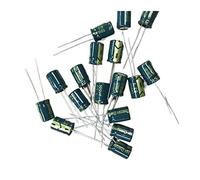 Accessoires électroniques Condensateur électrolytique 100pcs 100uf 63V 105C Condensateur électrolytique radial haute fréquence 8 * 12mm Appareils électroniques