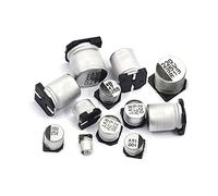 Accessoires électroniques Condensateur électrolytique 10PCS SMD Condensateur électrolytique 6.3V 10V 16V 25V 35V 50V 63V 100V 400V 2.2 10 22 33 47 100 220 330 470 560 680 1000UF 1~2200UF Appareils é